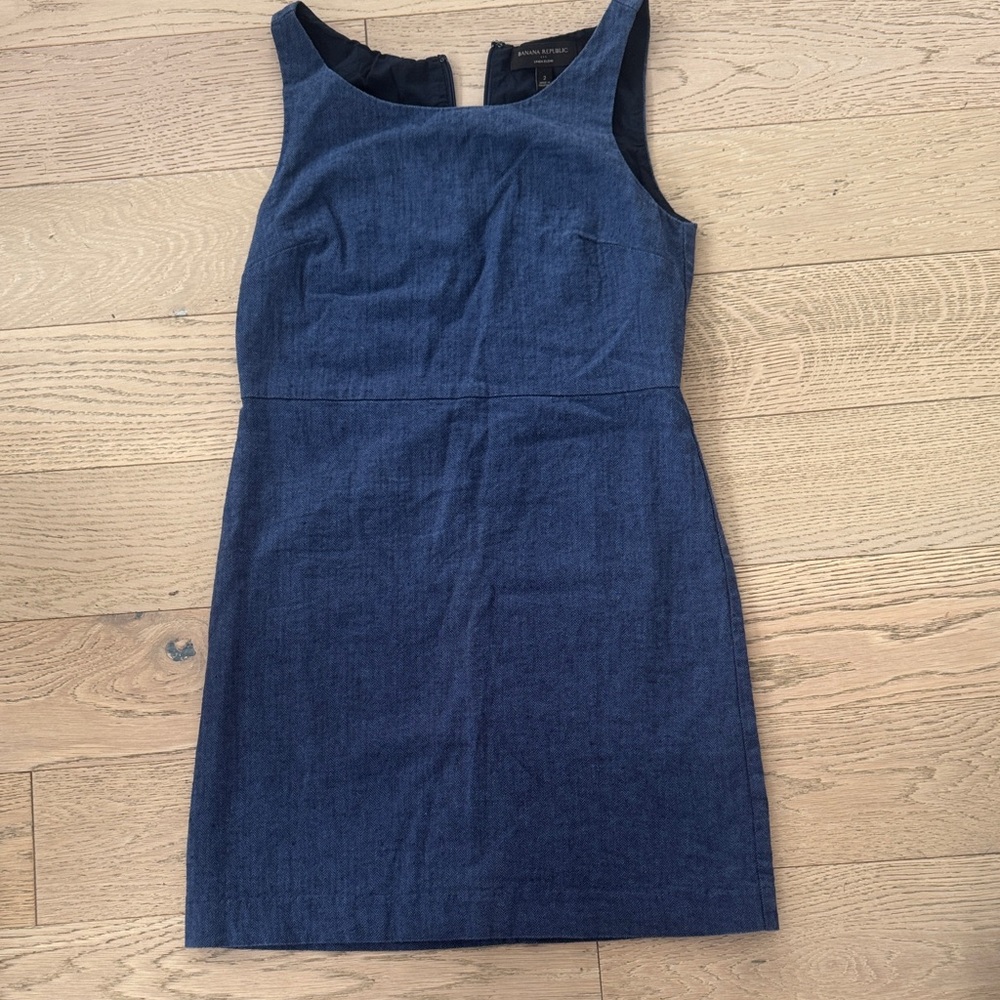 Banana Republic Dark Blue Mini Dress